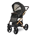 Cochecito de bebé RIMINI Premium con asiento Black Jasper